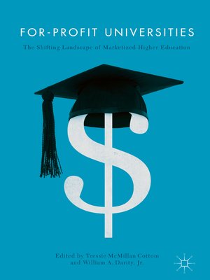 cover image of For-Profit Universities